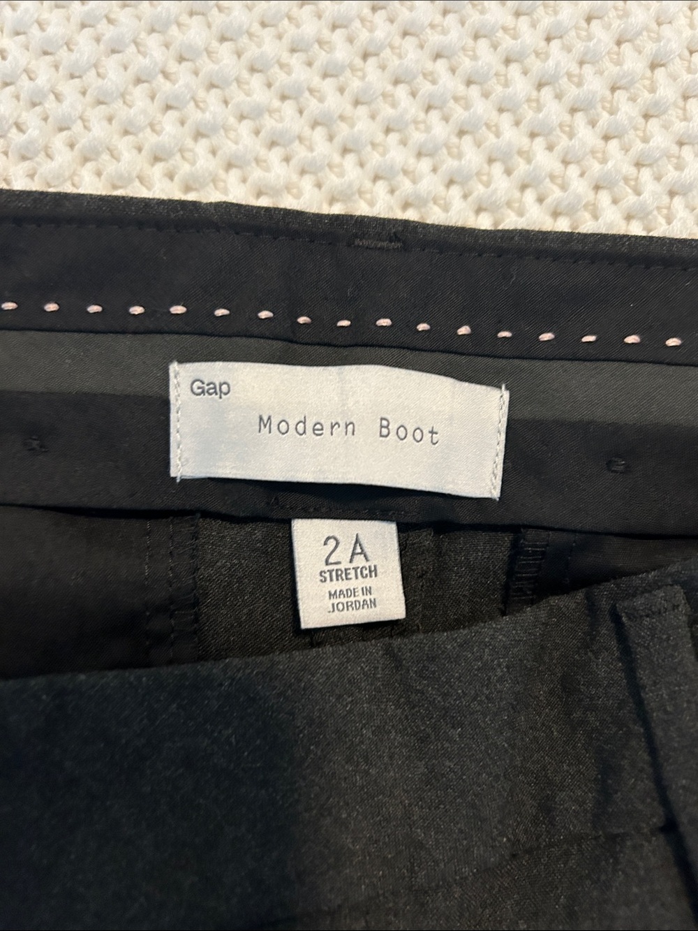 GAP Modern Boot Women's Black Stretch Pants
